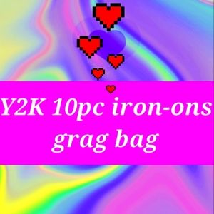 Mystery Surprise Girls Iron-on Stickers Crafts Diy Art Fabric Design 10 items